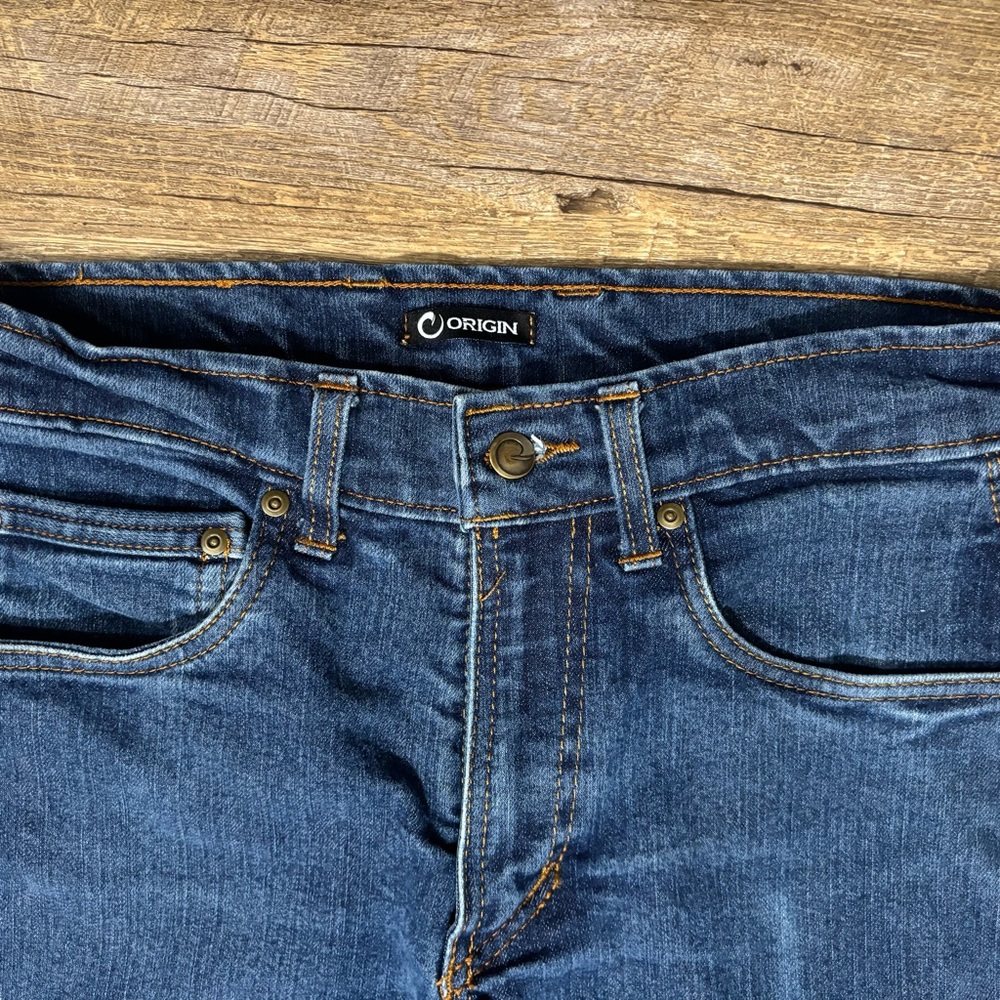 Origin Maine D68 Jeans Men 30x32 Legit Fit Stretch Denim Straight USA READ - Picture 7 of 10